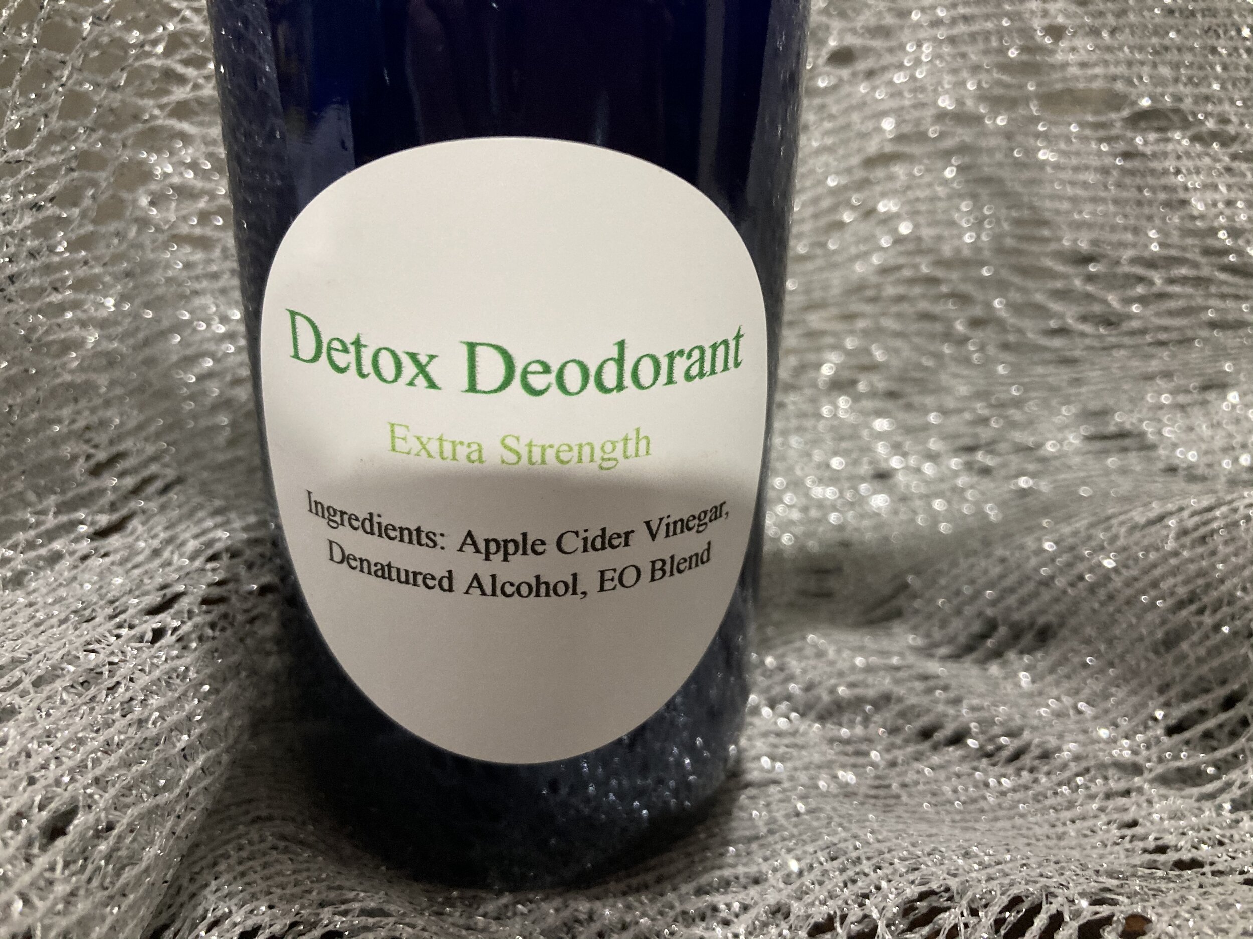 Detox Deodorant
4 ounce bottle