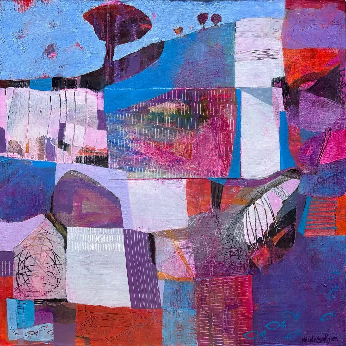 My latest painting in its full size. 

&ldquo;Subtle Movement&rdquo; / &ldquo;Mouvement Subtil&rdquo;
12x12

#artcontemporain #contemporaryartwork #artistoflandscape #abstractlandscapeartist