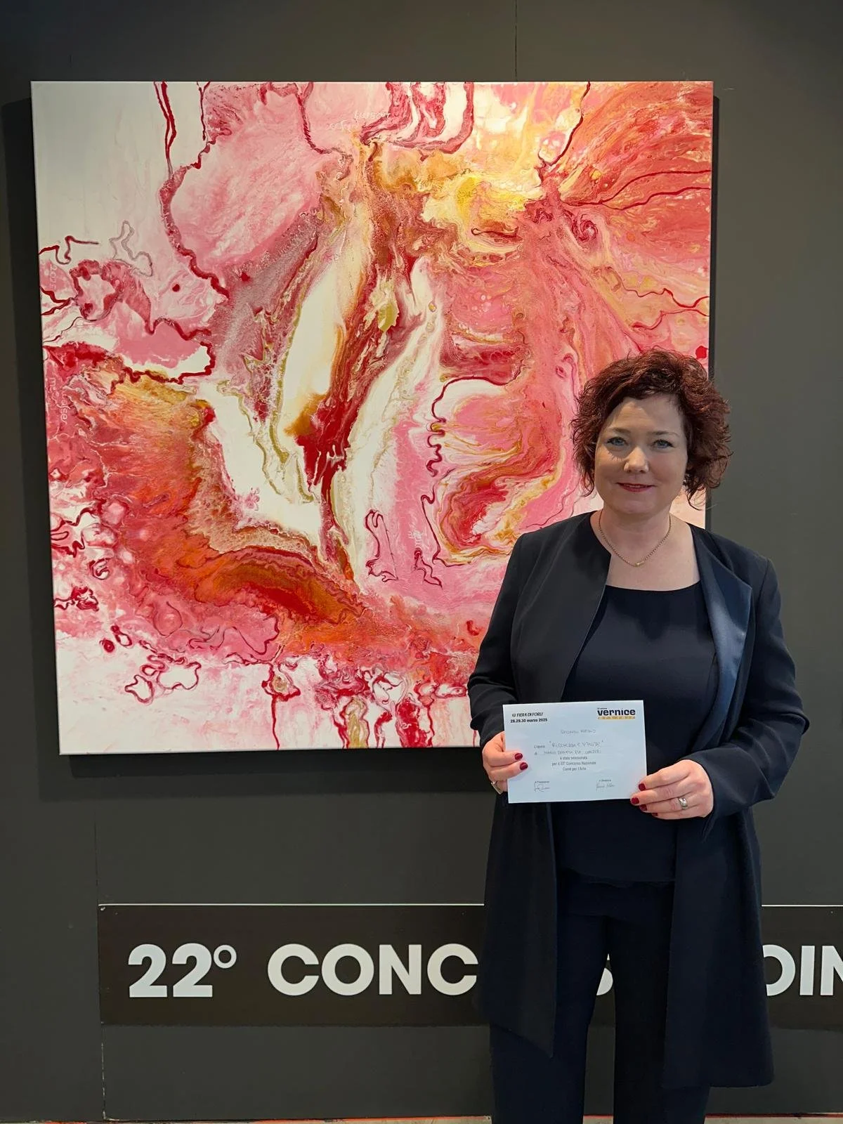 2. posto 'premio coinè per l'arte', vernice art fair, Forli, 2025,  www.verniceartfair.it