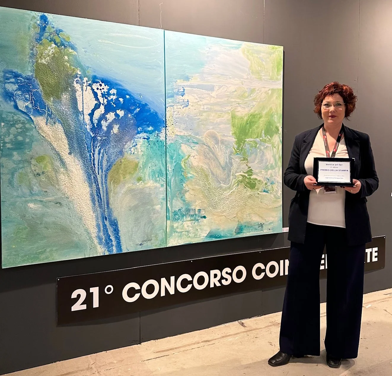 'premio della stampa', vernice art fair, Forli, 2024,  www.verniceartfair.it