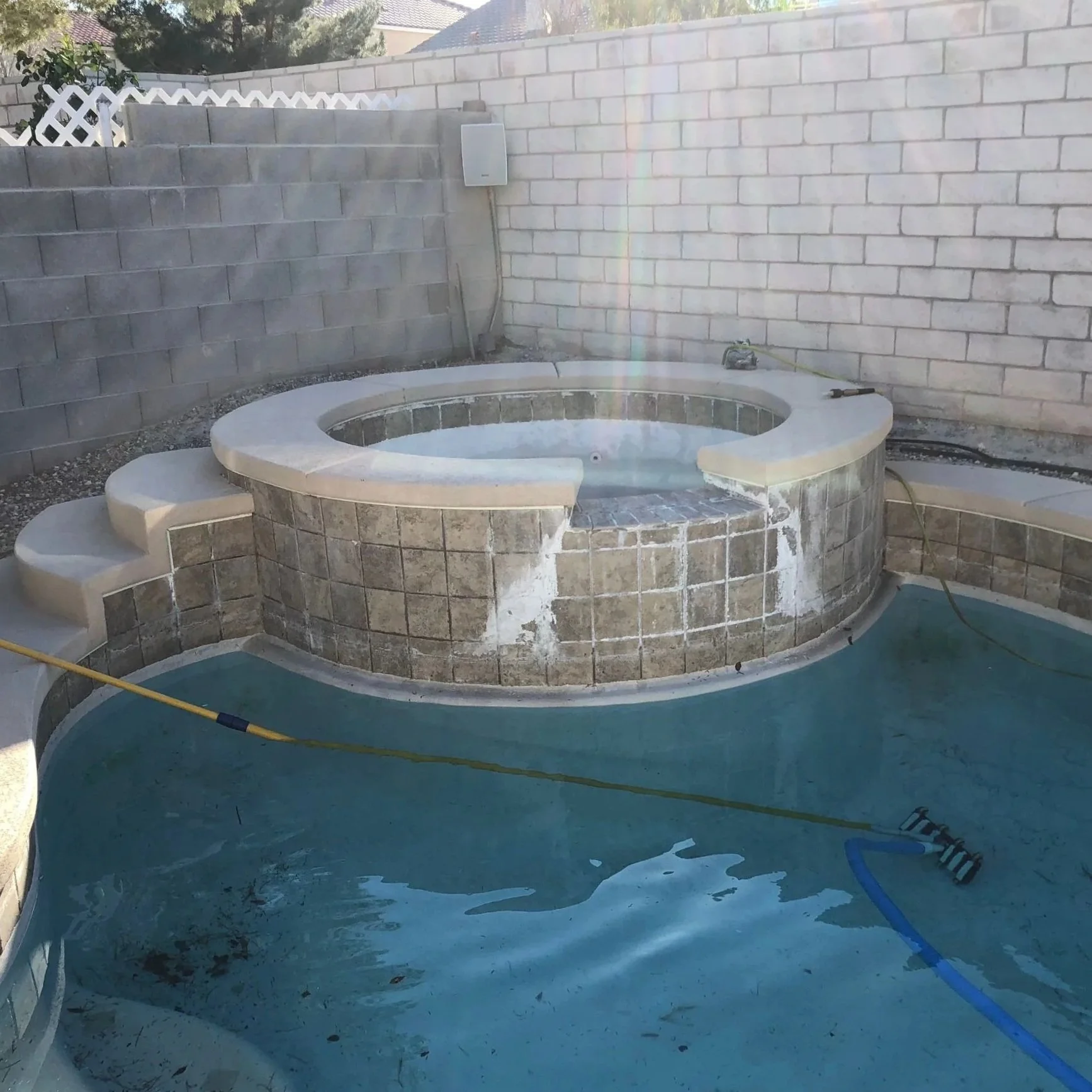  By the time most homeowners take a closer look, the tiles that once framed their pool with a clean, crisp finish now look dull, rough, and neglected. 