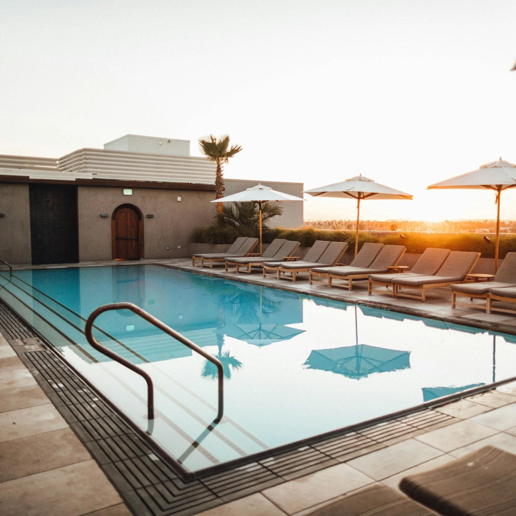 A well-maintained pool remains an inviting space for relaxation and recreation.