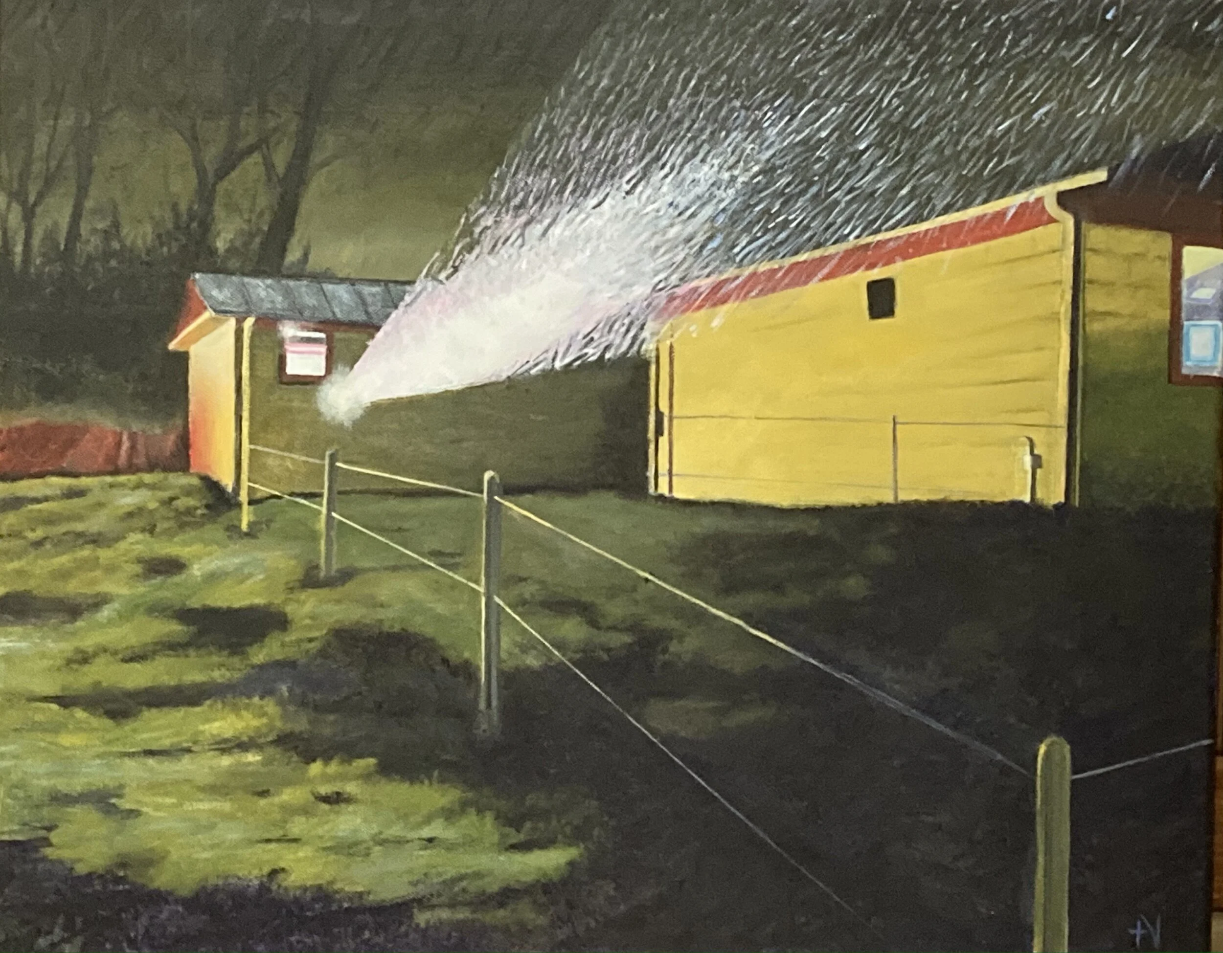 Final Feature: 2020 / 20" x 16" / Oil on Canvas 