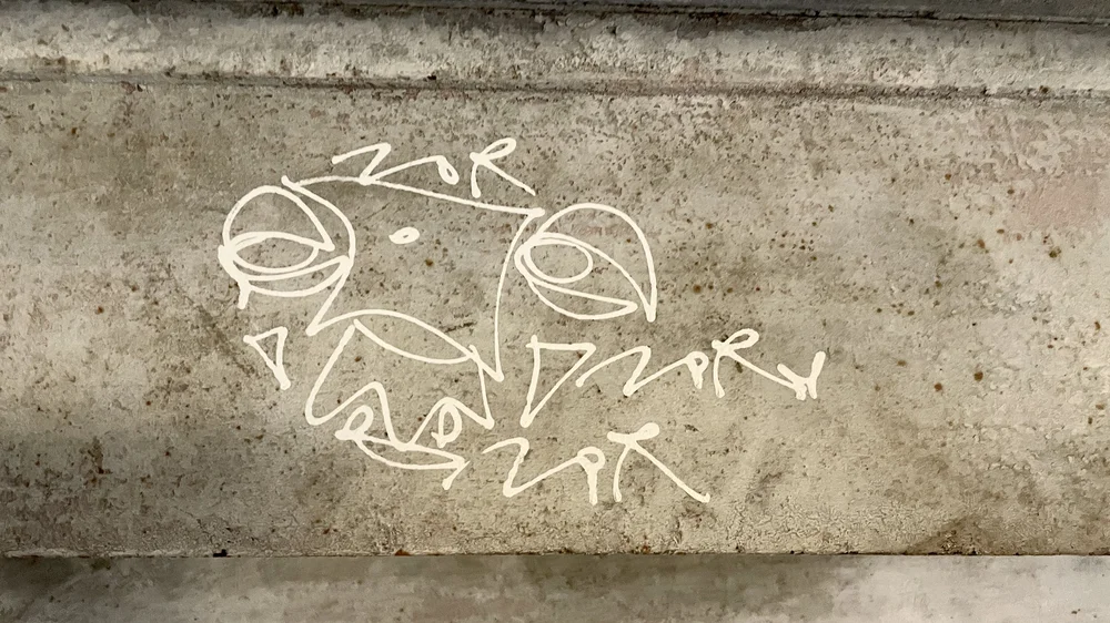 A little wreck, artist unknown. (Copy)