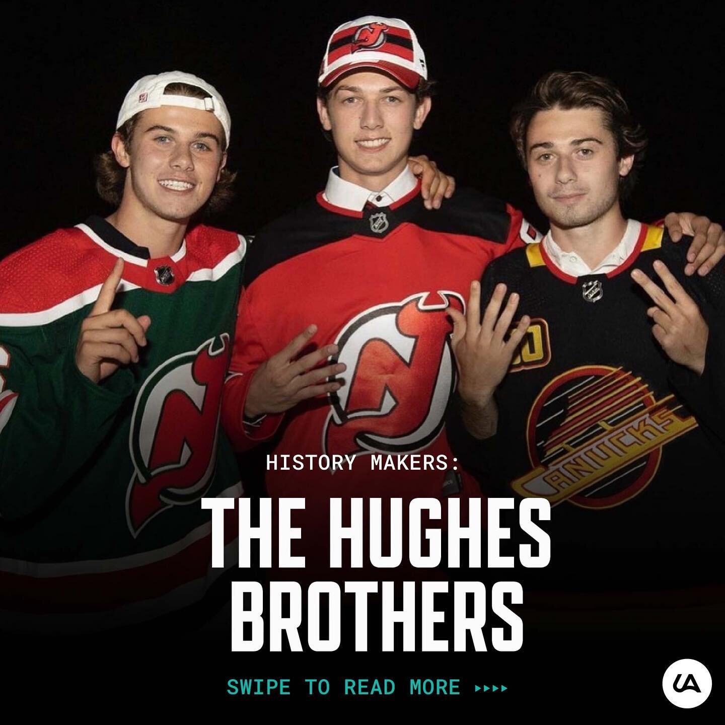 How three brothers were all drafted in the first round of the NHL draft🤯