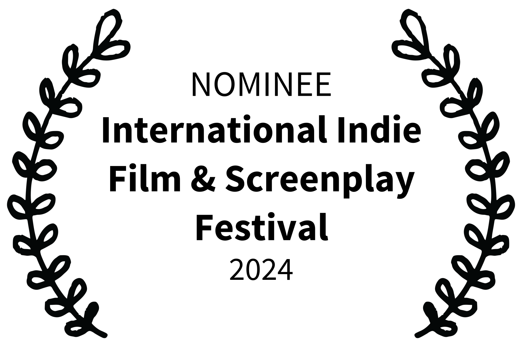 NOMINEE - International Indie Film  Screenplay Festival - 2024.png