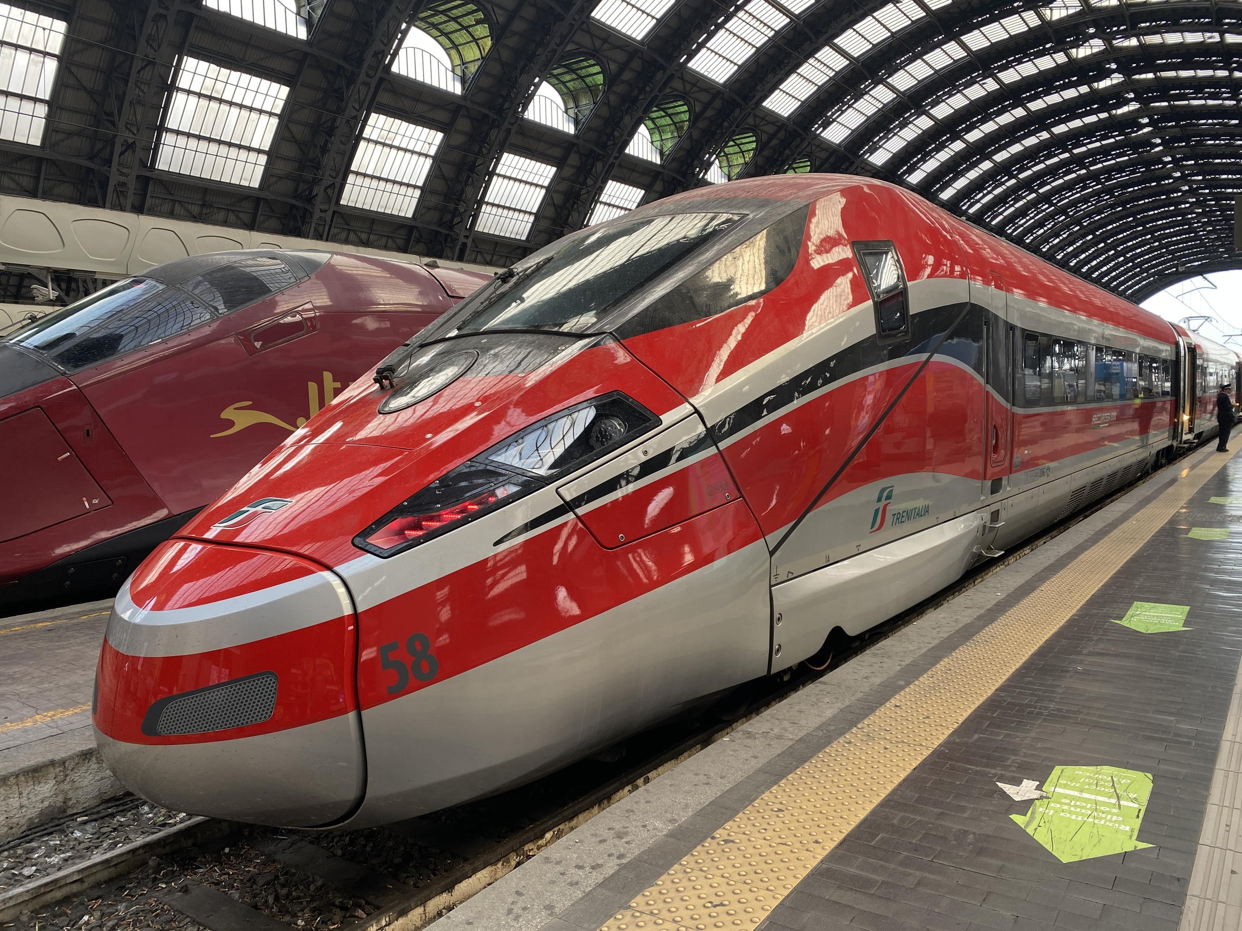 florence to fiumicino airport train