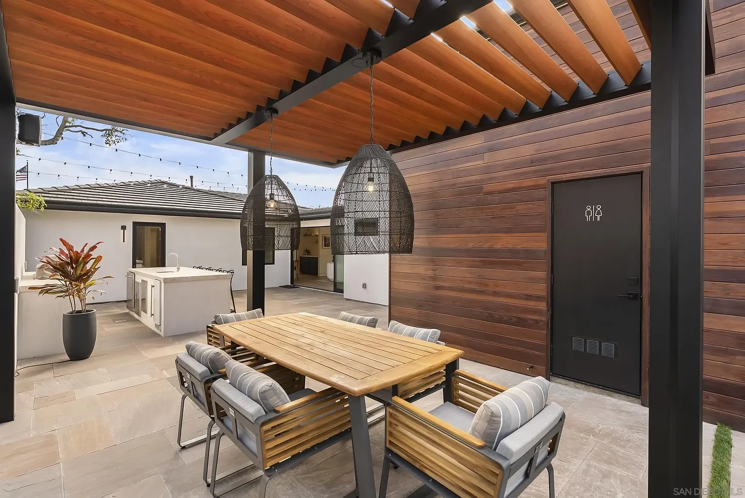 The Pergola That Looks Like Wood — But Won’t Rot, Burn, or Raise Your Insurance.