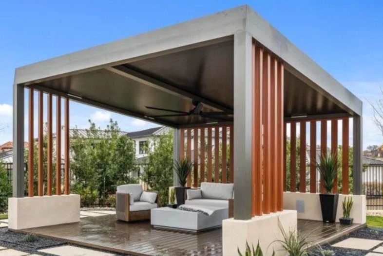 Aluminum patio cover in San Diego