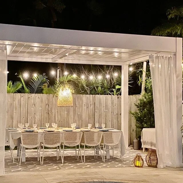 Aluminum Motorized Pergola in Carlsbad