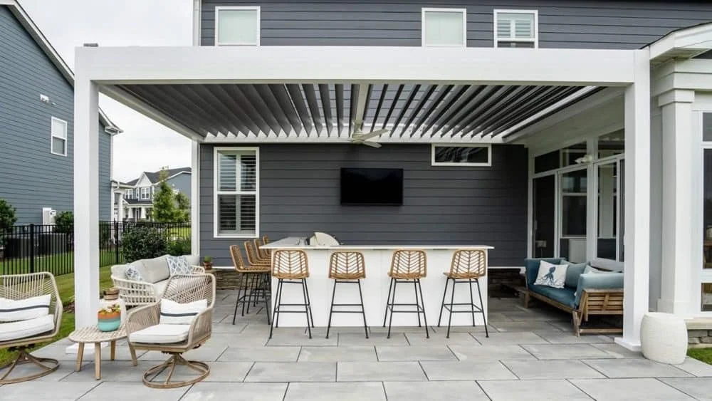 Motorized Aluminum Pergola in Poway