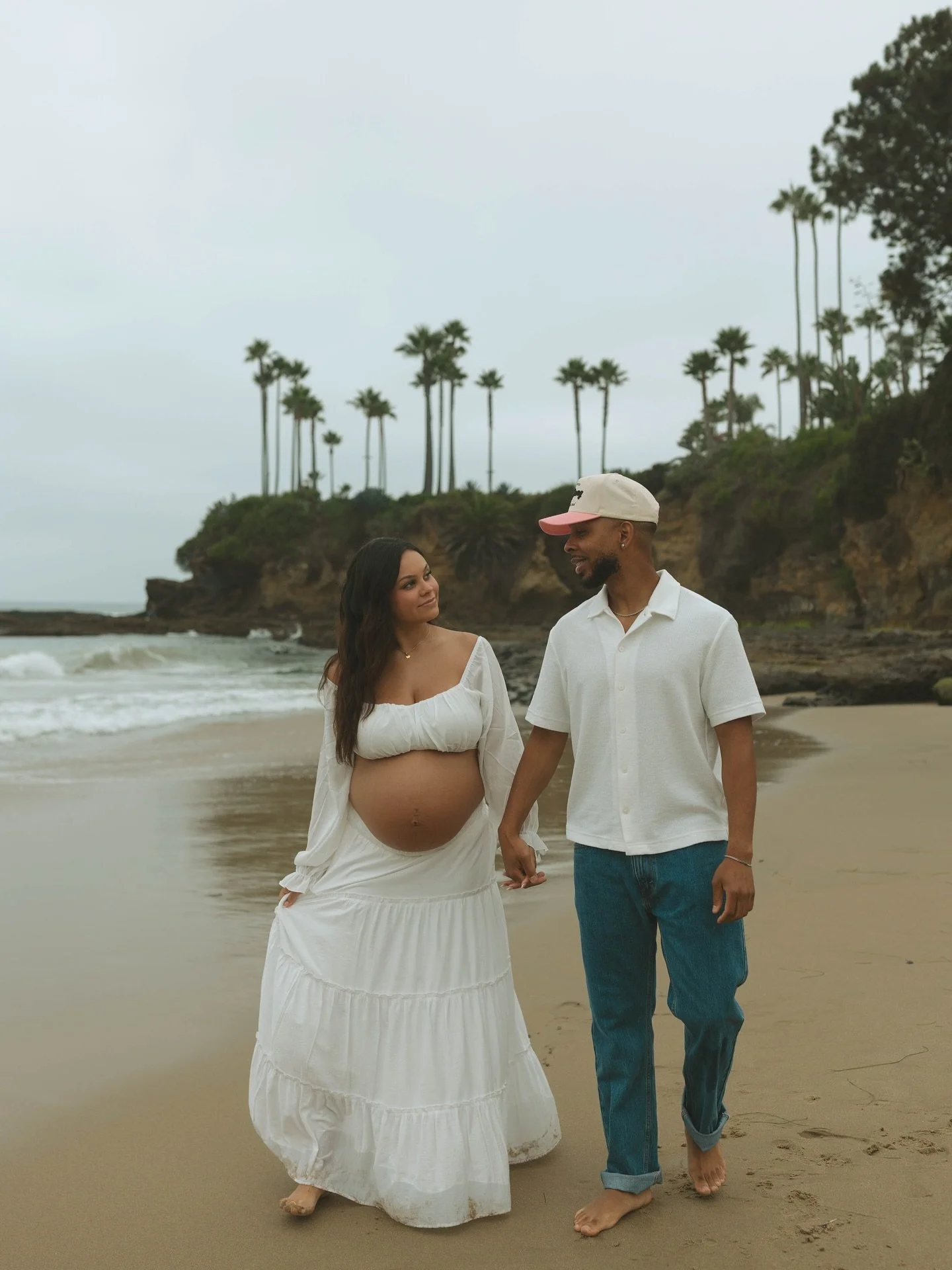 the beach + baby bumps all summer