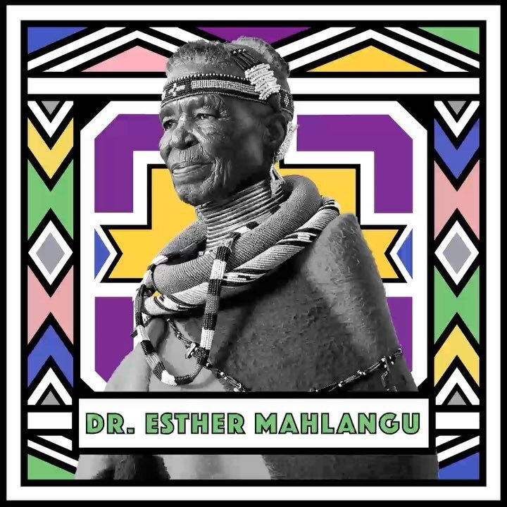 In honor of #WomensHistoryMonth, each week we will be celebrating some iconic female artists and designers whose work inspires us now, and will do so for years to come!

Today, we highlight Dr. Esther Mahlangu &ndash; a renowned South African artist 