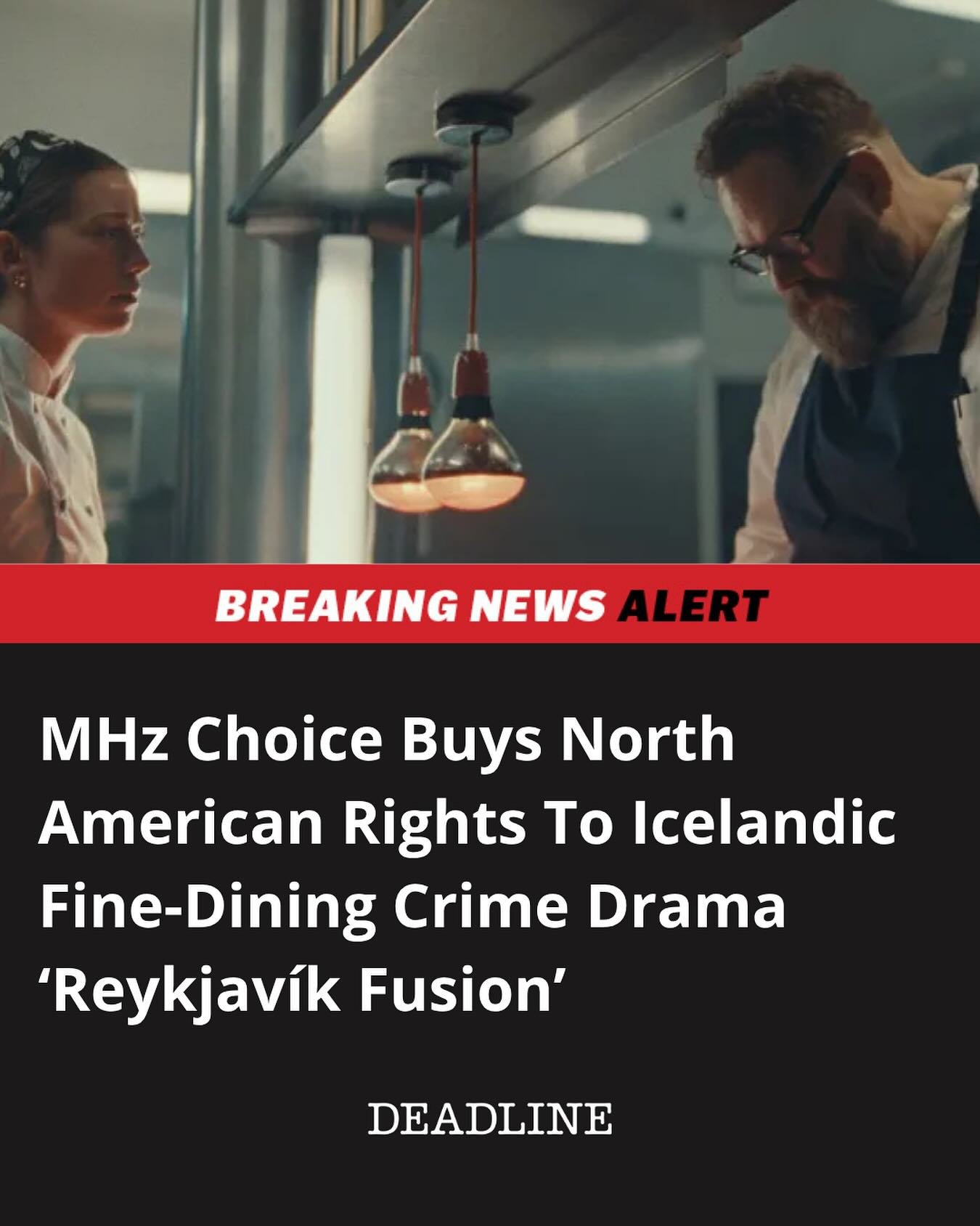 Big news from Samuel and Gunnar! Their nail-biting crime thriller &ldquo;Reykjav&iacute;k Fusion&rdquo; has officially been picked up in the US. Catch the series when it makes its streaming debut in 2026.

To read the Deadline article, click our link