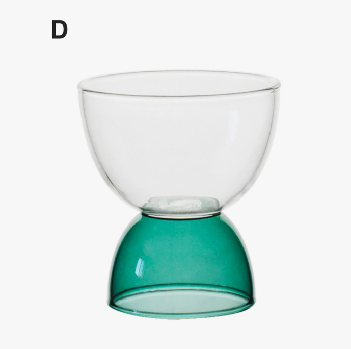 Glass Dessert Ice Cream Cup