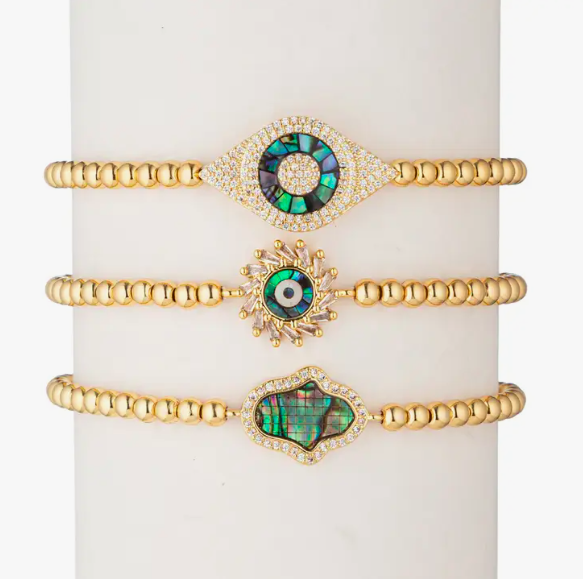 Dina Beaded Bracelet Set