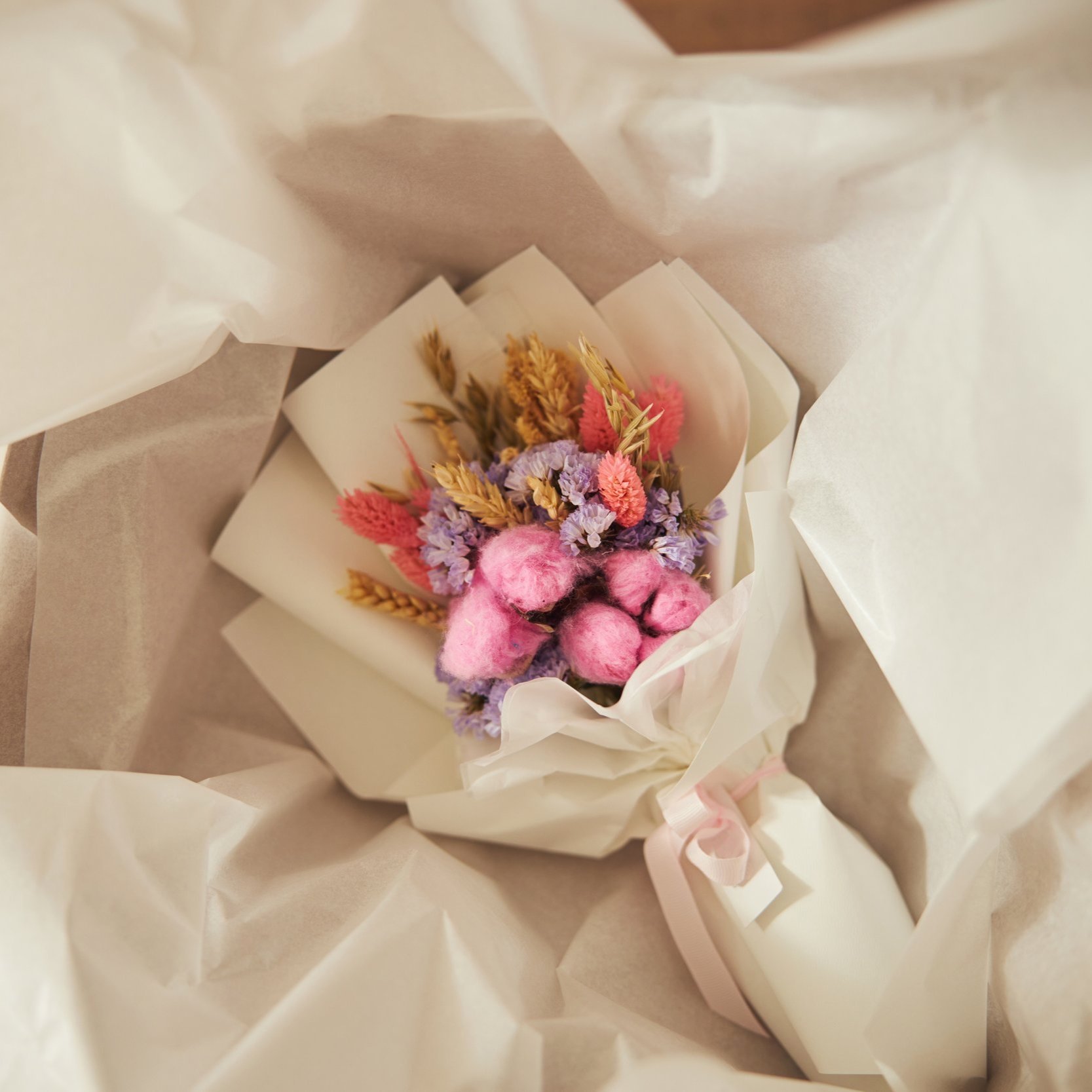 Designer's Choice Paper Wrap Bouquet