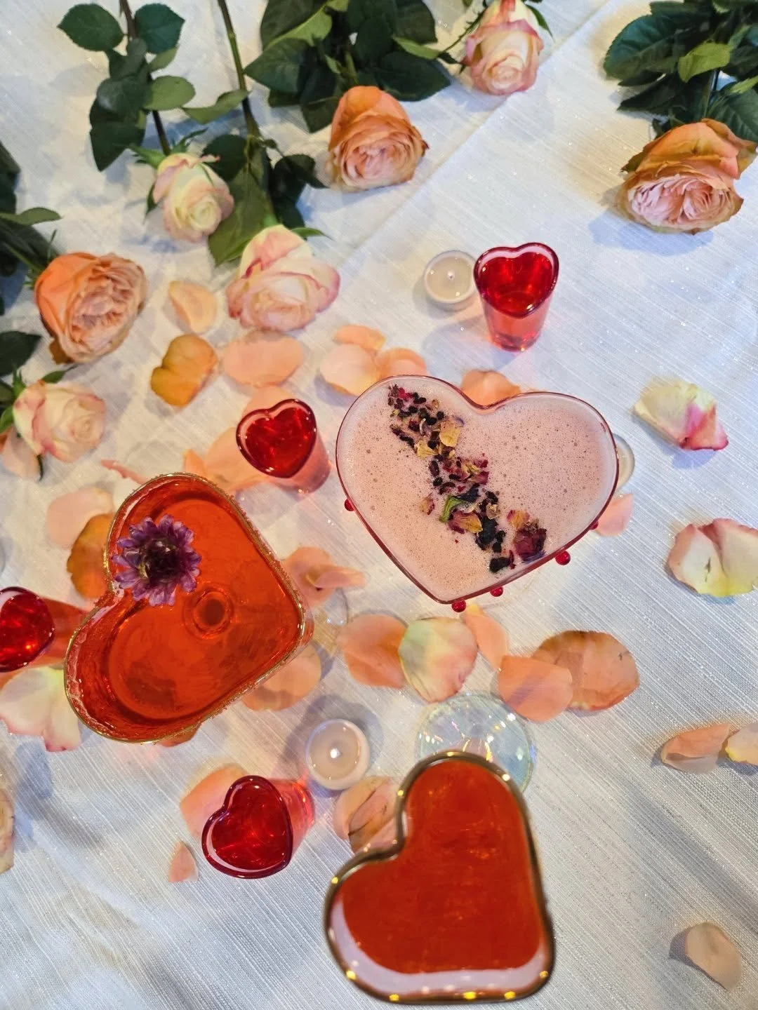 When your Galentine's cocktail menu is the main event 💕