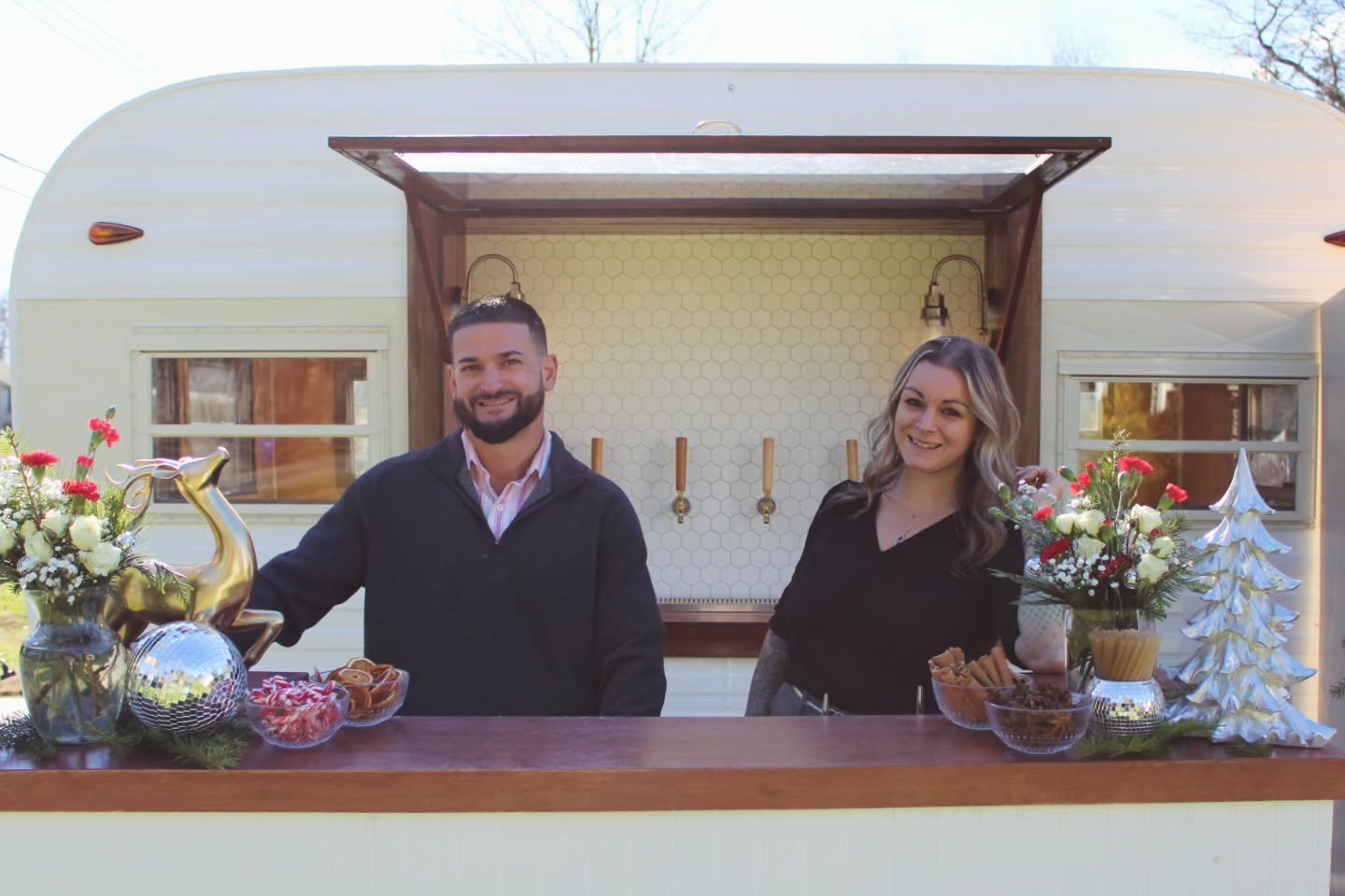 Kyle and Sharree here! 👋

We are the proud owners of Connecticut Tap &amp; Co ; and who you will see working your event!

This is our second year owning our business,  and we are so grateful for all the love and support we have received,  and especi