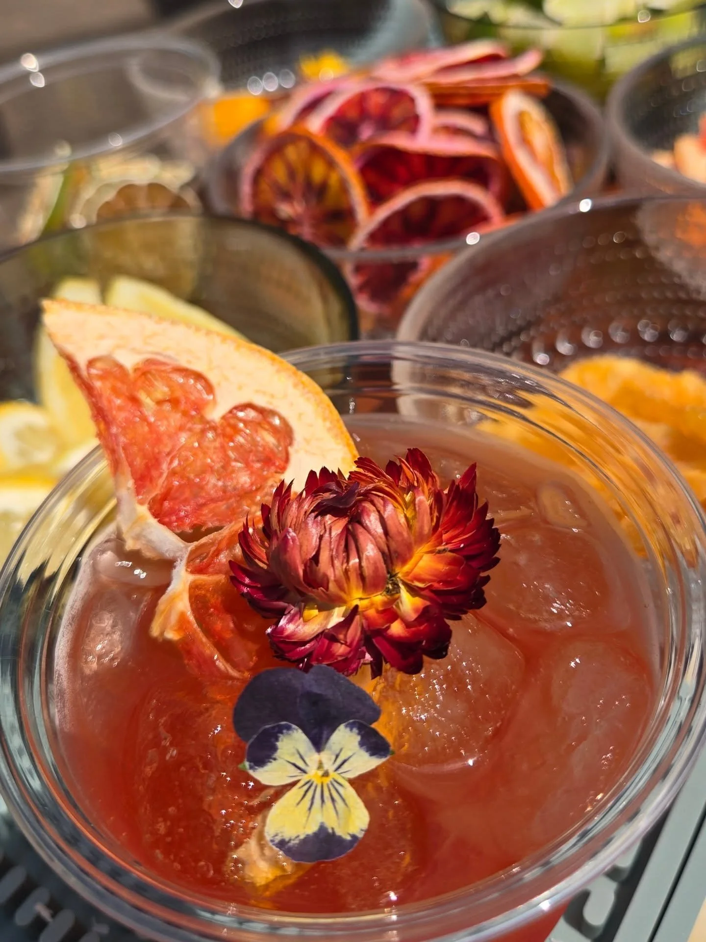 Our signature drink Strawberry Fields was a hit these past two weekends! 
It's a perfect bubbly and refreshing vibe for sunny days ☀️
We have a full menu of unique suggested signature cocktails for every kind of event!