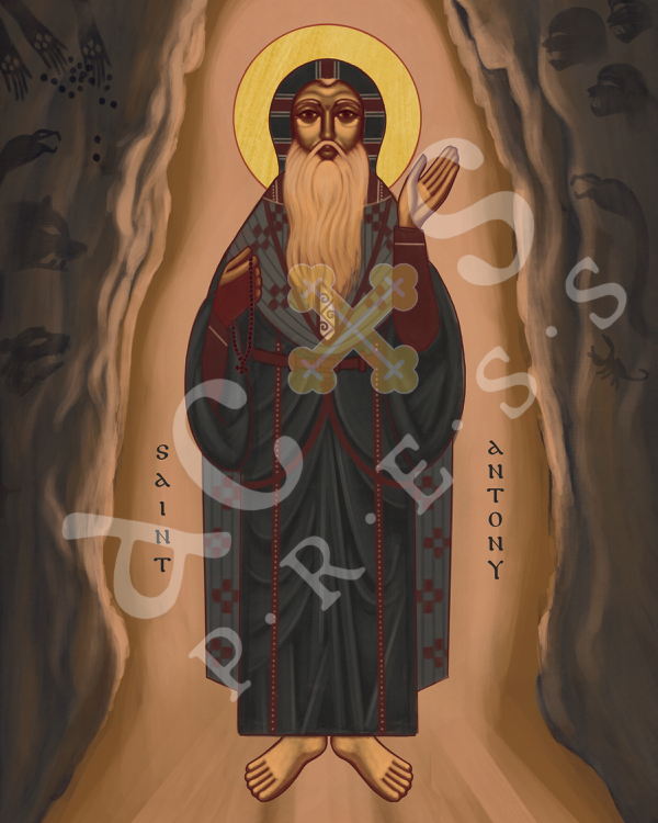 St. Antony Icon