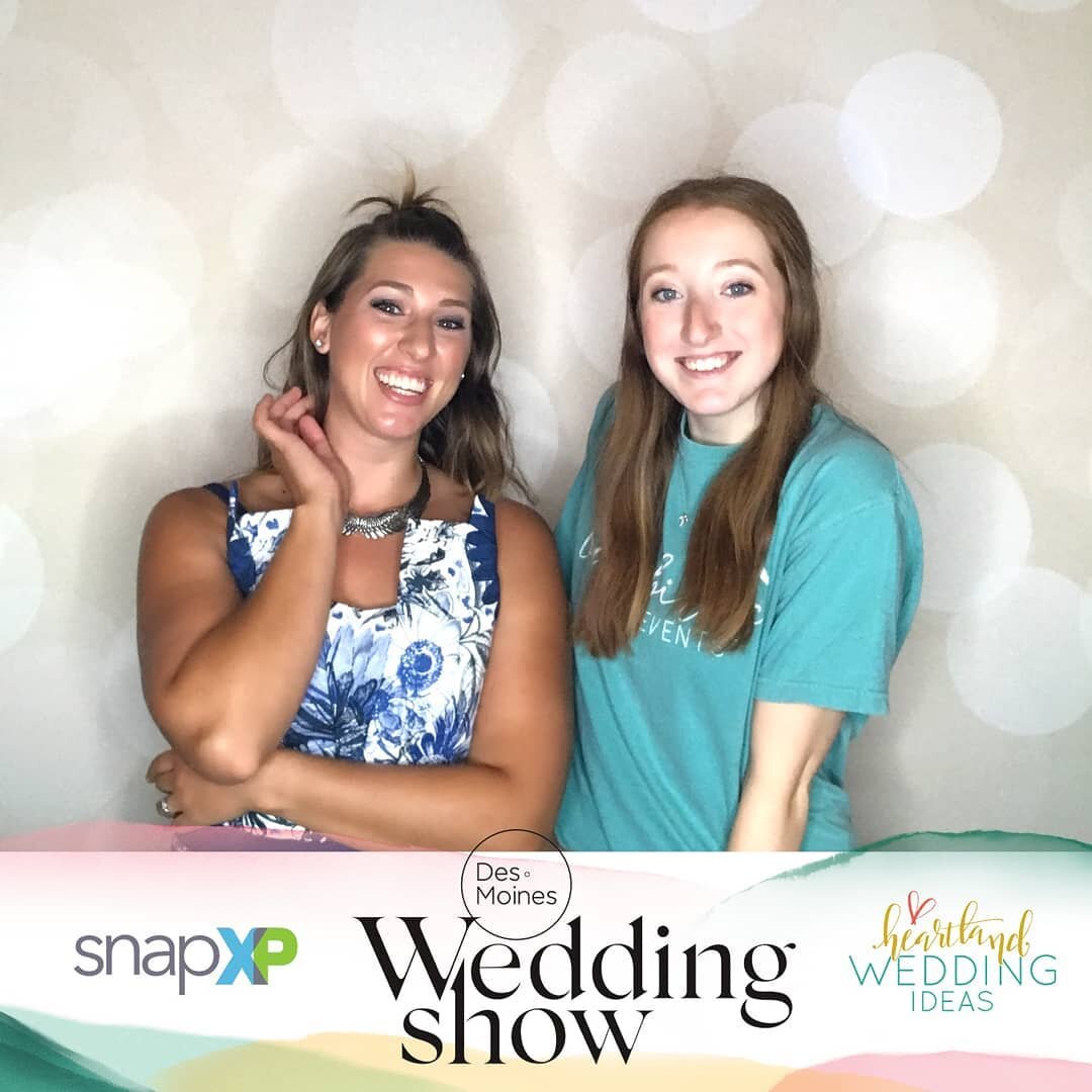 The @desmoinesweddingshow was a blast! Loved meeting new friends and newly engaged couples! Give this gorgeous girl a follow @designed.kanyamarie ✨