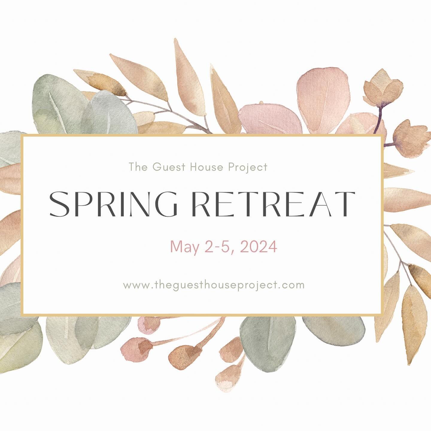 We are busily prepping for our Spring Respite Retreat coming up this weekend! Gift bags, worship packets, lots of delicious food and books we love are all being packed up for the trip down to beautiful Savannah, GA. Please pray with us as we prepare 