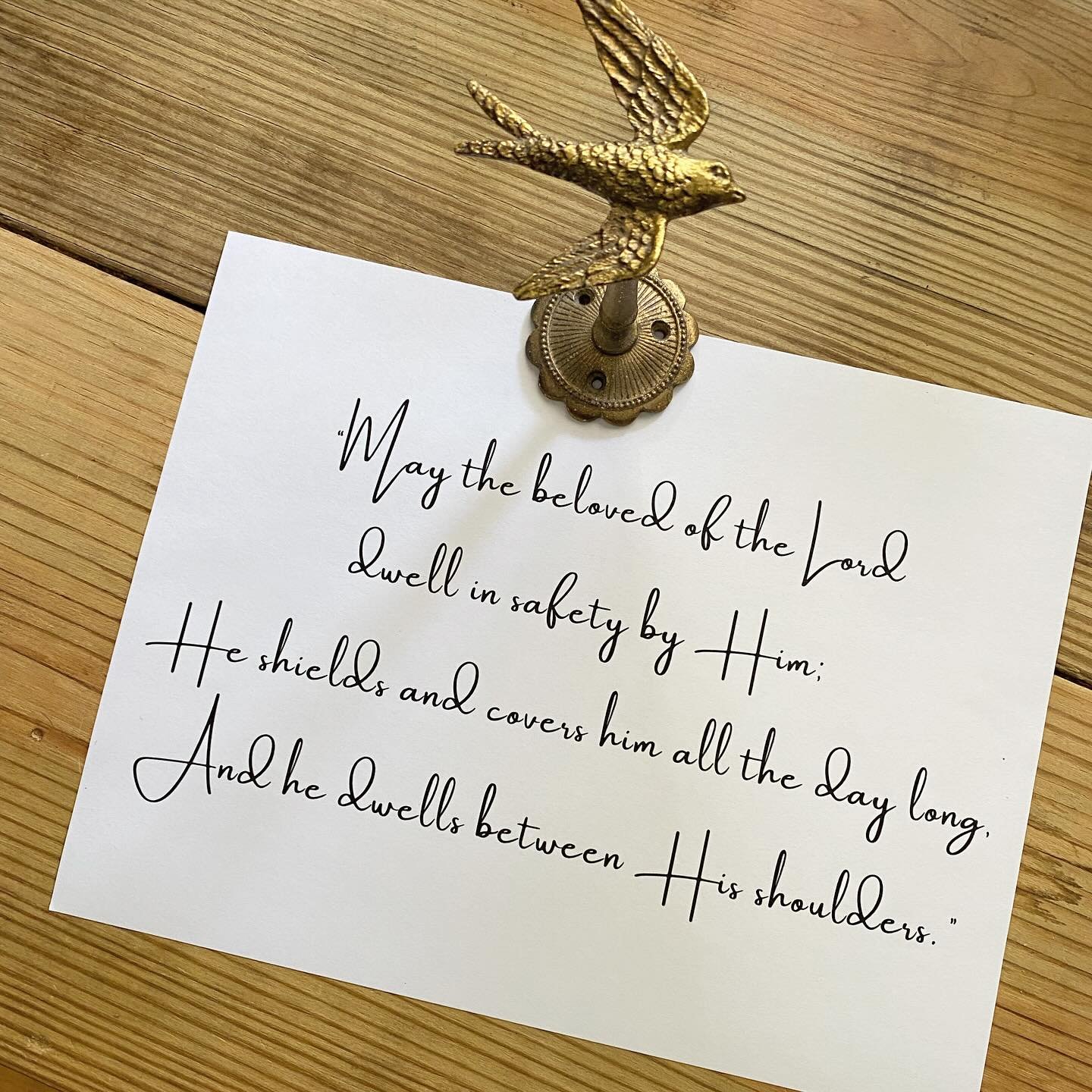 &ldquo;The beloved of the Lord dwells in safety. The High God surrounds him all day long, and he dwells between His shoulders.&rdquo; Deuteronomy 33:12 

#encourgementfortheweek 
#betrayaltraumarecovery 
#godwithus 
#hope