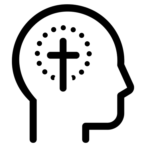 Geometric drawing of an outline square with sections divided by vertical, horizontal, and diagonal lines.