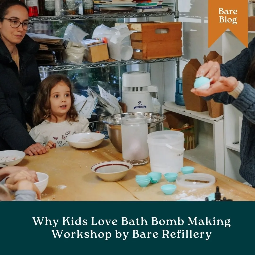 Why Kids Love Bath Bomb Making Workshop by Bare Refillery