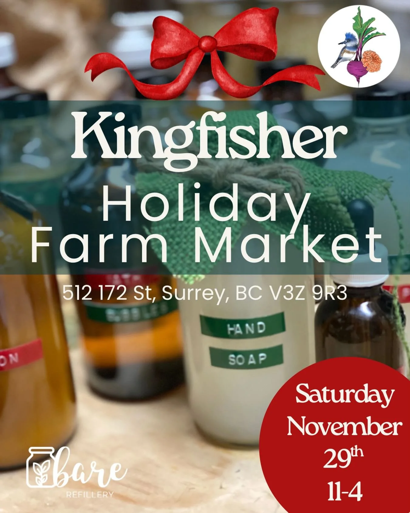 🎁 Kingfisher Holiday Market Pop-Up &mdash; Come hang with us at the @kingfisherfarmmarket on November 29th!

This market is packed with incredible local vendors, makers, growers, and small businesses who bring real heart, creativity, and intention t