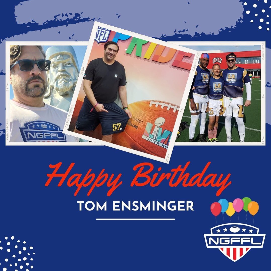 Happy birthday to our very own Director of Operations &amp; Special Projects, Tom Ensminger! We could not do all of this without you. Wishing you the best day! @tensminger57