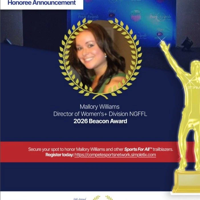 Join us in congratulating our very own Mallory Williams on her upcoming recognition at the 2026 Beacon Award presented by @competesportsnetwork next month in Las Vegas!

The Beacon Award recognizes individuals who lead with purpose, create opportunit
