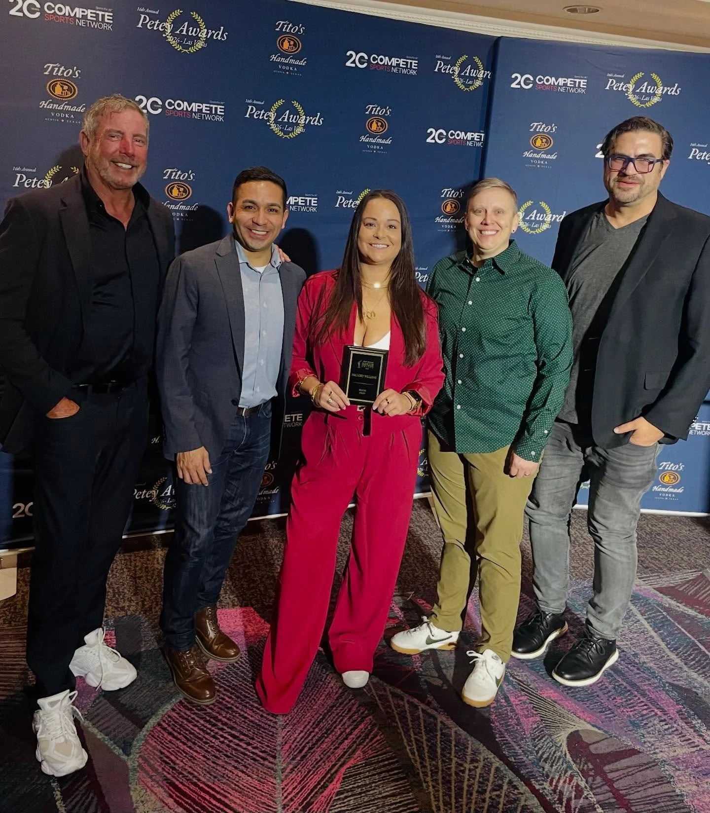 Tonight at the Compete Petey Awards our very own Mallory Williams was honored with her Beacon Award!  You will also want to check out the NGFFL feature in this year&rsquo;s Sin City Classic program. 

Congrats Mallory!  We are so proud of you!

#NGFF