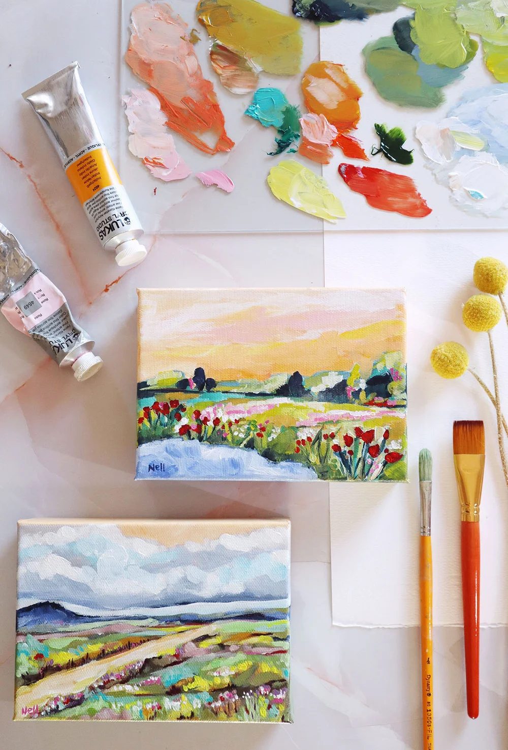 Waiting For Spring Canvas Painting Collection — Mood Forest