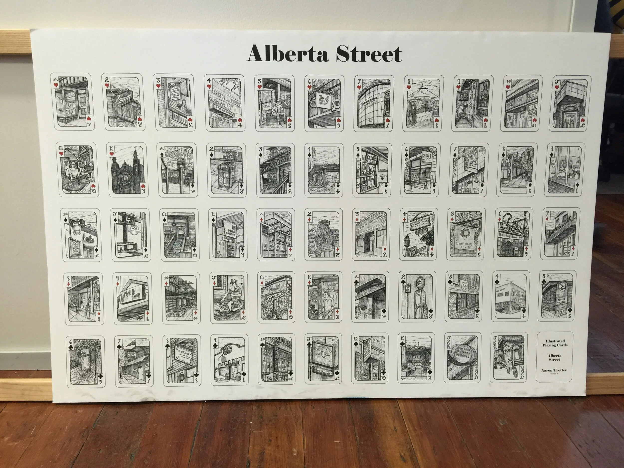 Alberta Street | Illustrated Playing Cards | Alberta Main Street
1722 NE Alberta Street
Portland, OR 97211