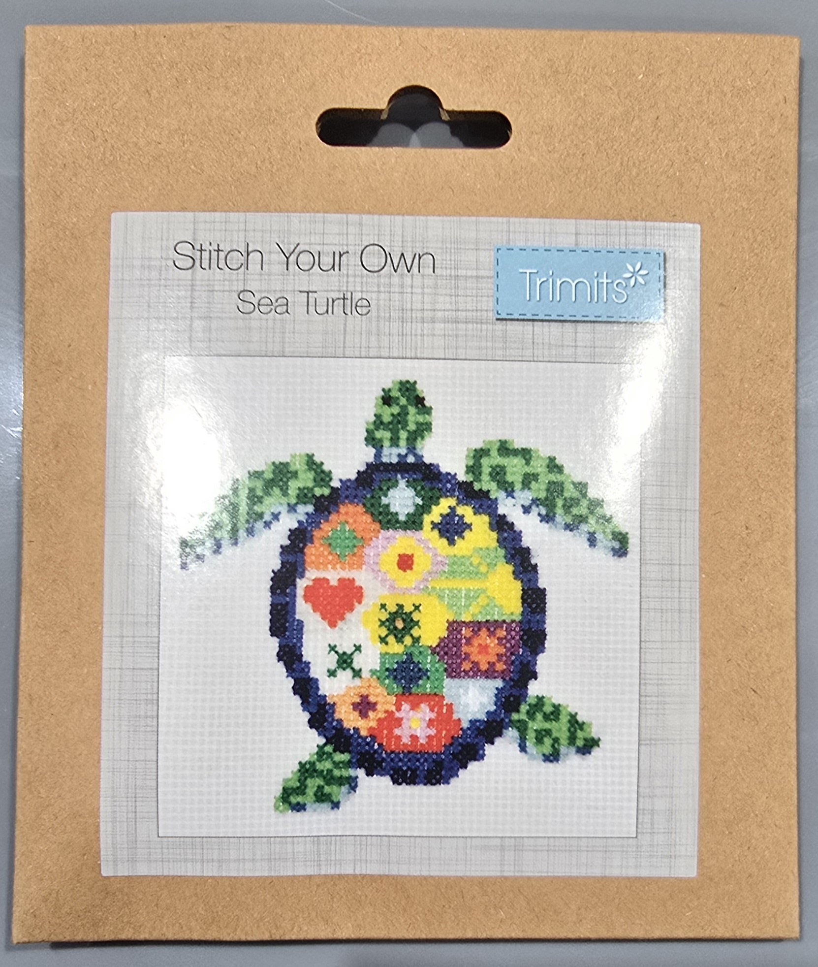 Trimits Mini Cros Stitch Kit - Sea Turtle