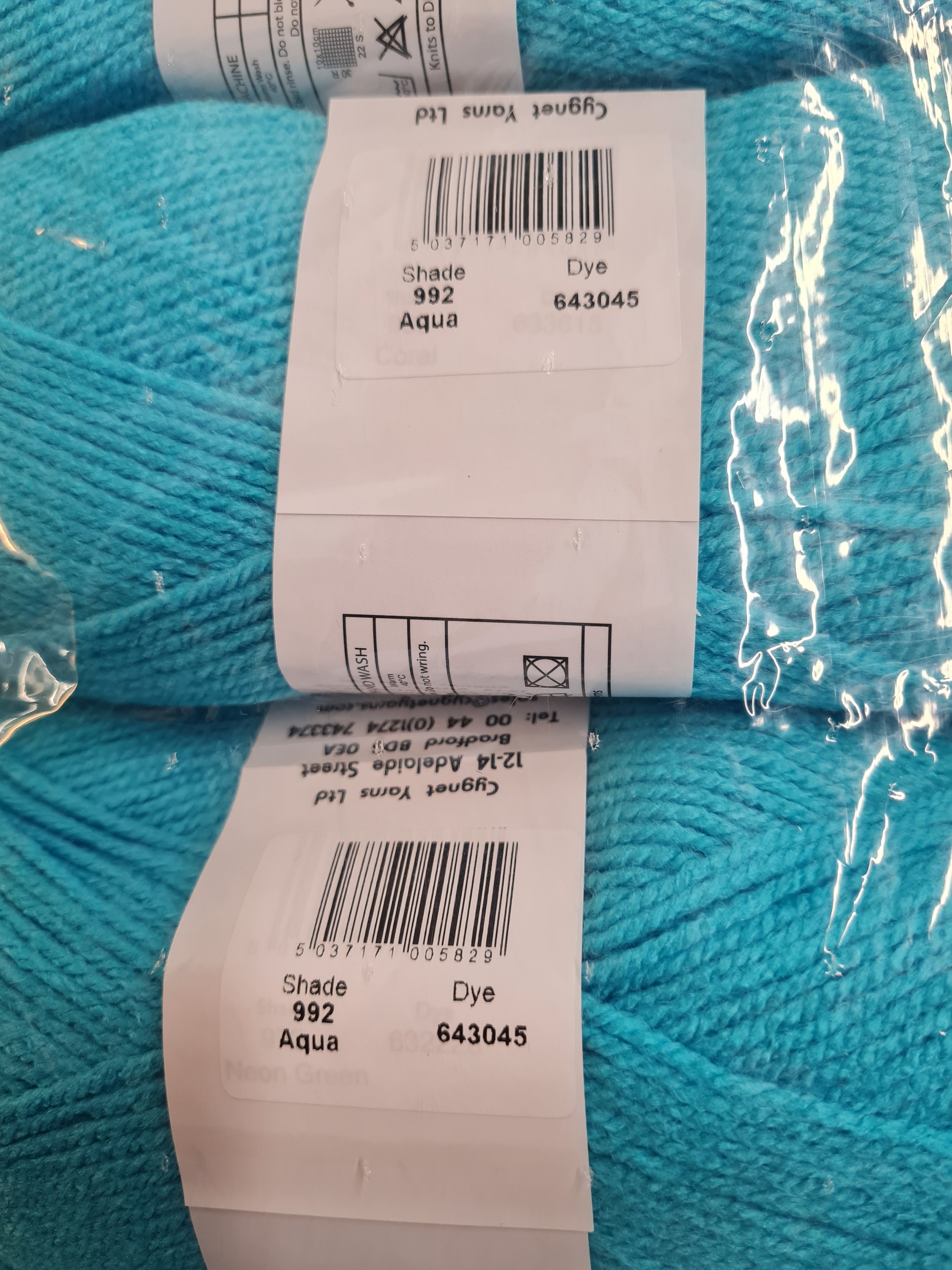Pato (cygnet) DK Wool - Aqua
