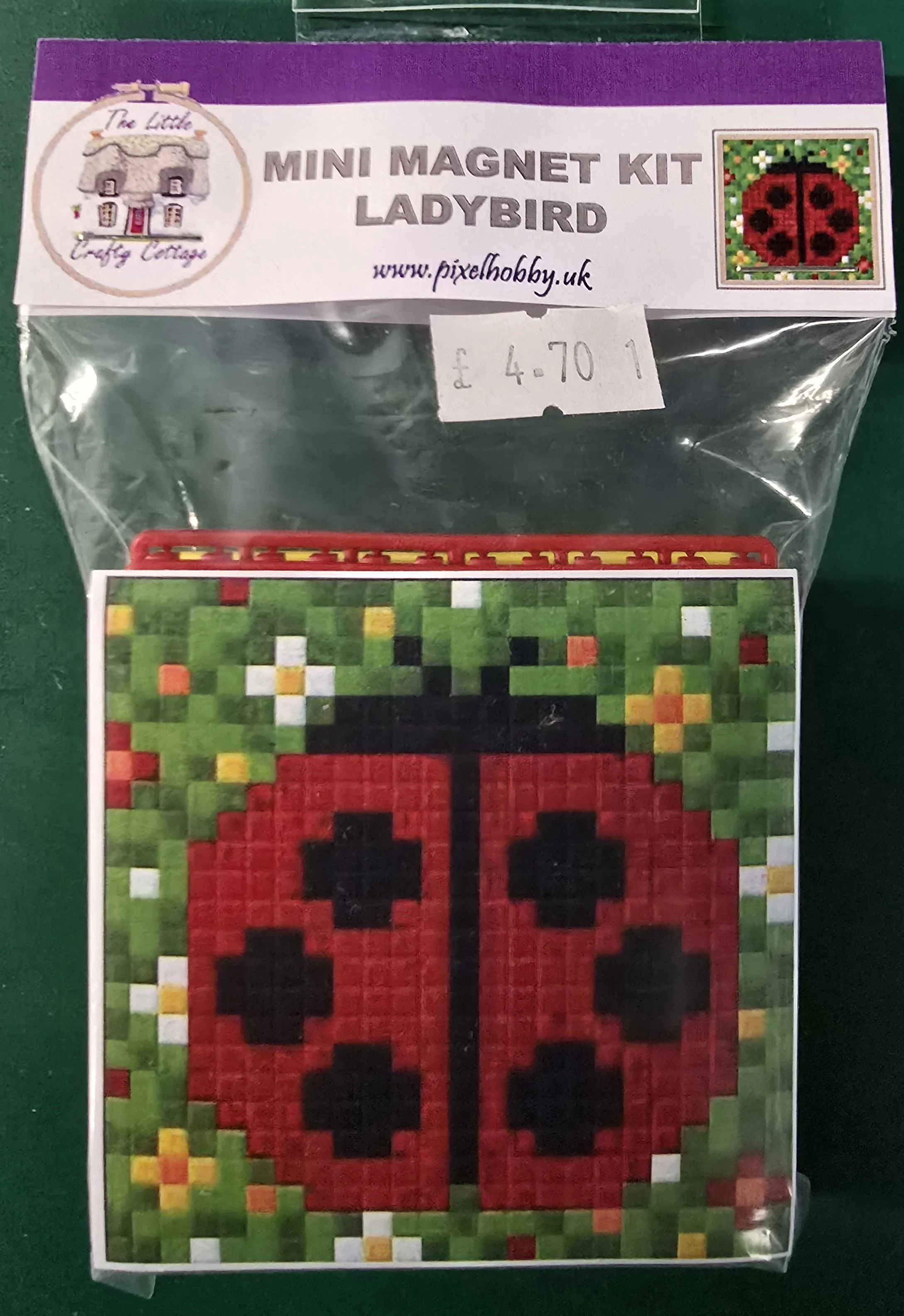 Pixelhobby Mini Magnet Kit - Ladybird