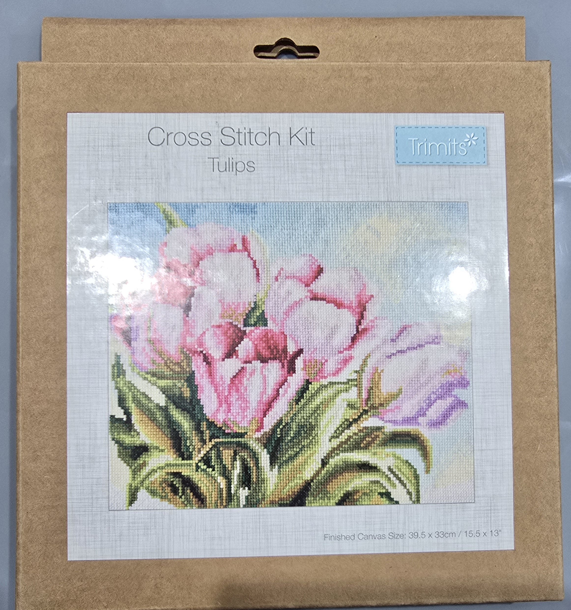 Trimits Counted Cross Stitch Kit - Tulips
