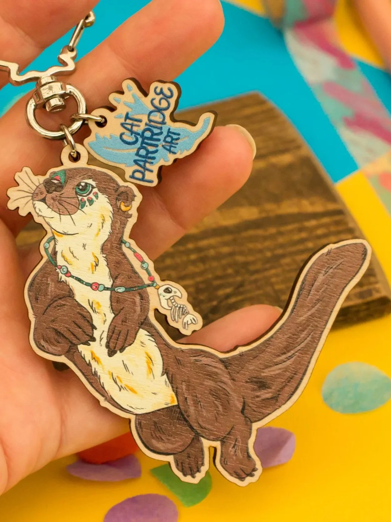 Otter Keyring