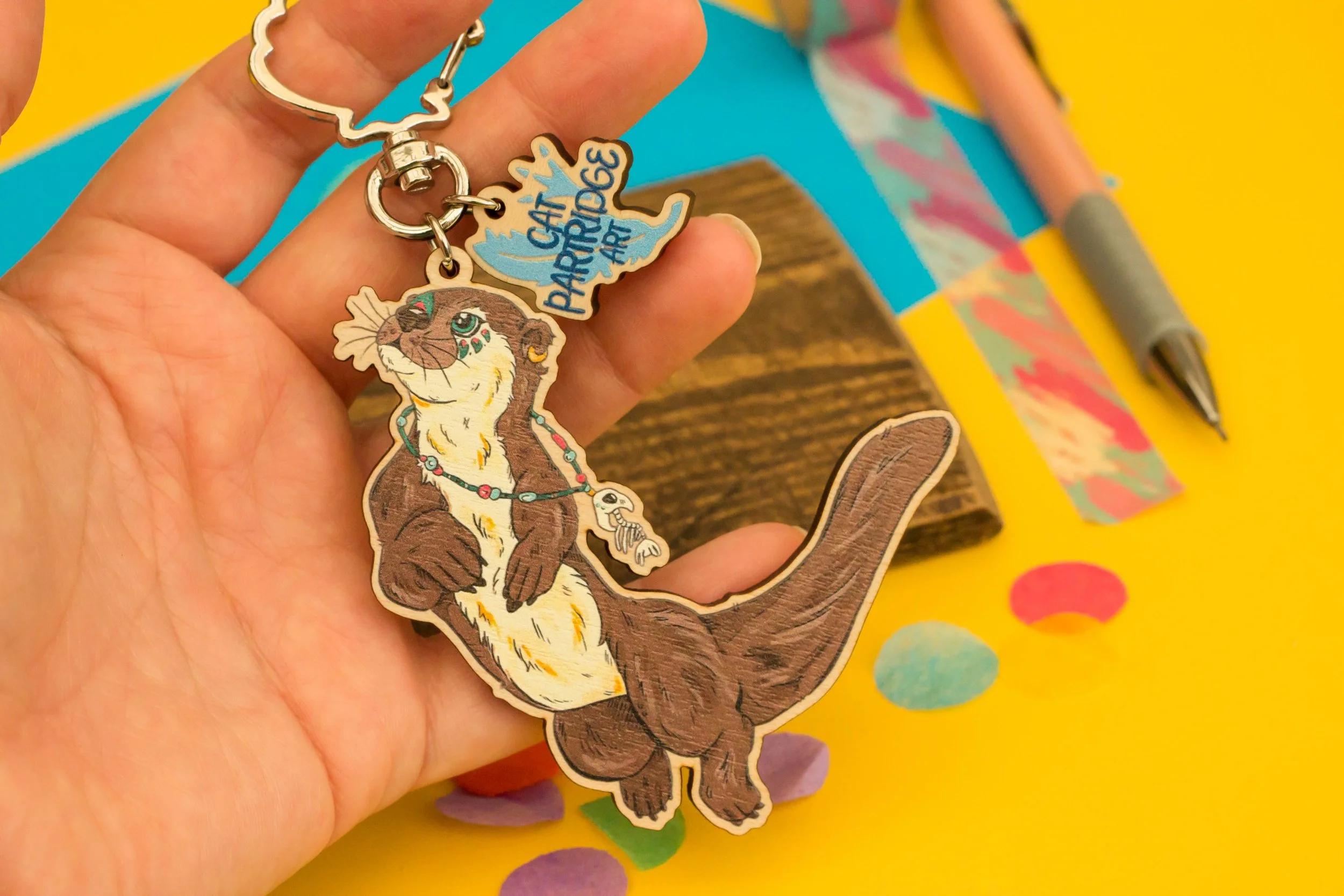 Otter Keyring