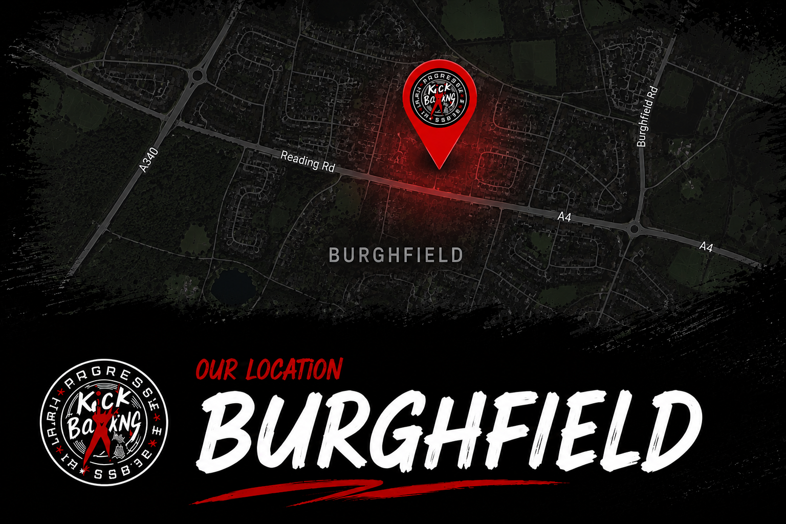 Our location Bughfield