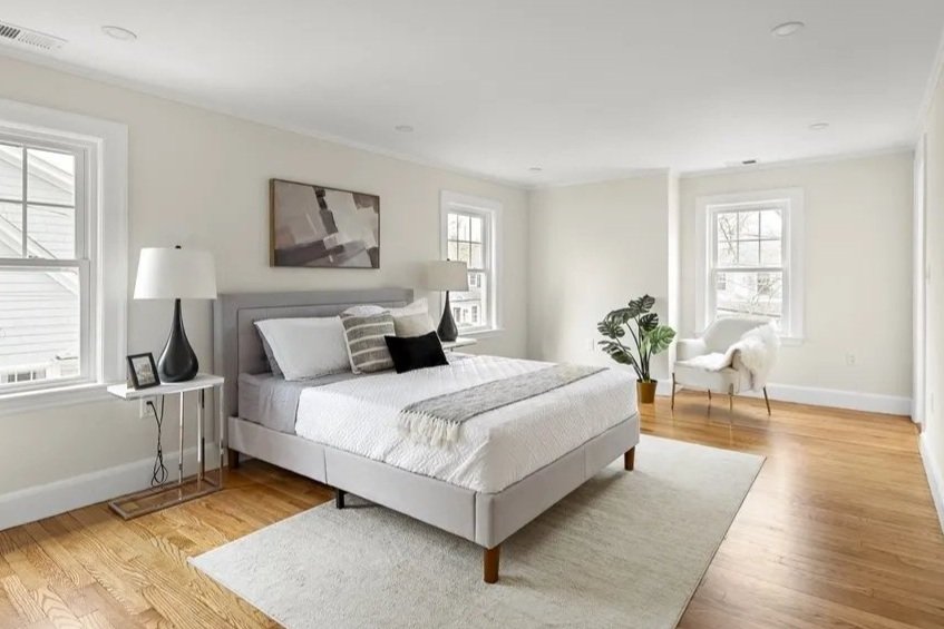 Modern Essentials Bedroom with Neutral Accessories