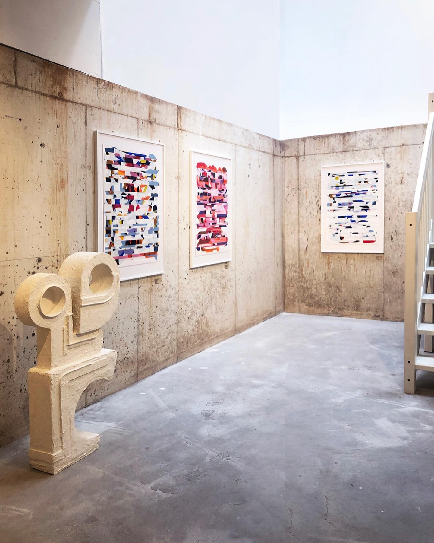 &lsquo;Inside out&rsquo; a solo exhibition at @republiek_gallery 

Three new mixed media collages and paper pulp sculpture 

Left: I can&rsquo;t find my way
Middle: A high mountain to climb
Right: I&rsquo;ve never been here before (sold) 

Paper pulp