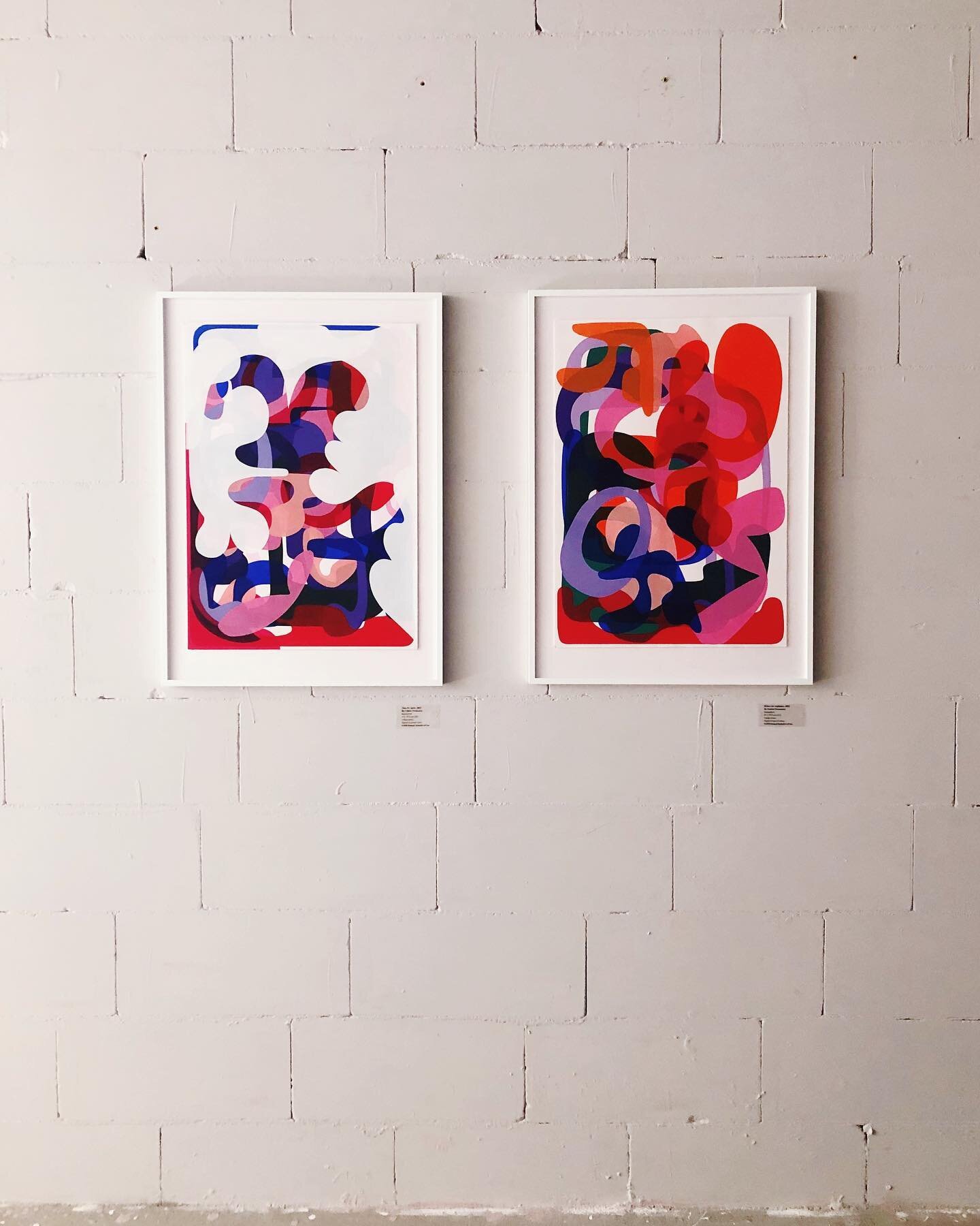 It&rsquo;s 36 degrees in Berlin today and it almost feels like how hot I got printing all the separate layers of these two unique screenprints 🥵

There&rsquo;s no way I could technically achieve this many layers on an editioned print run, so I decid