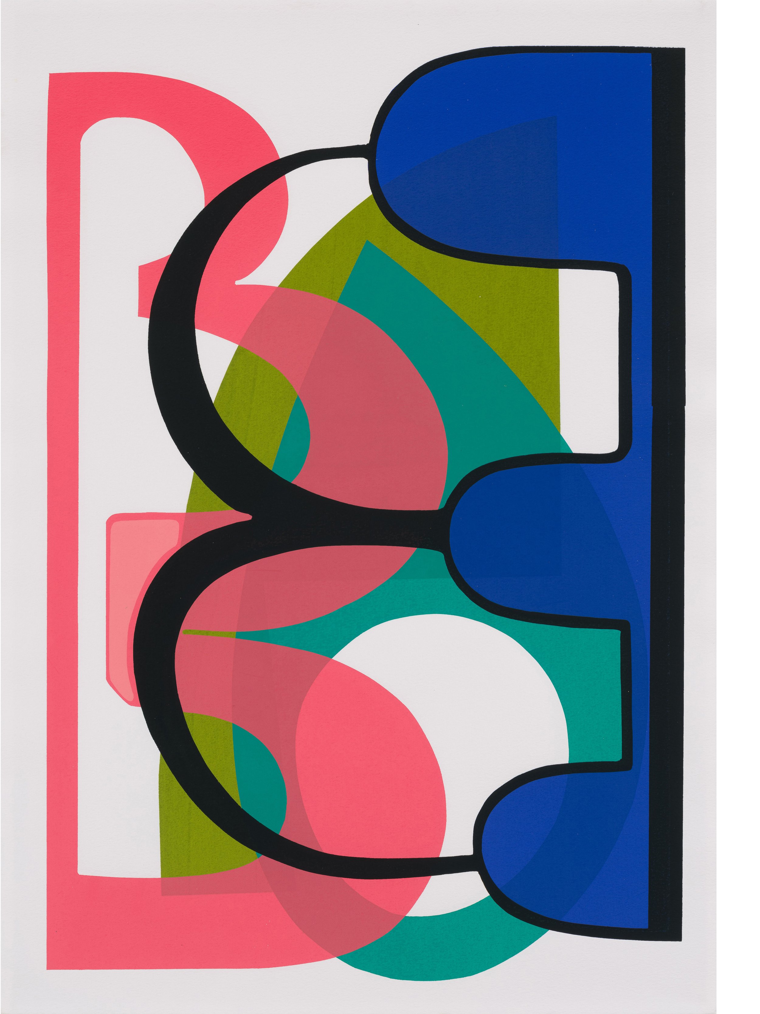 Acrylic on paper, 42 x 59.4 cm, 2022
