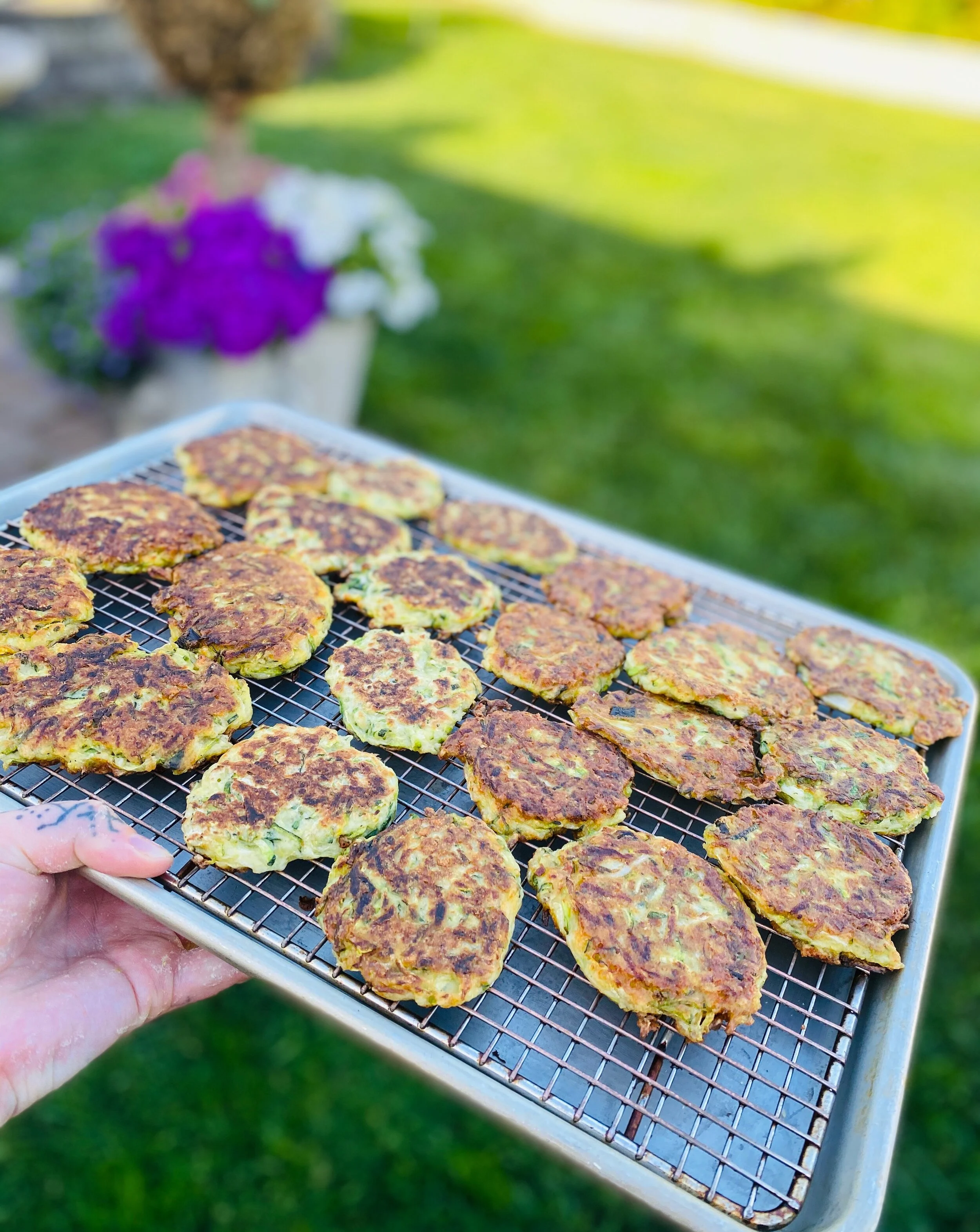 ZUCCINI FRITTERS