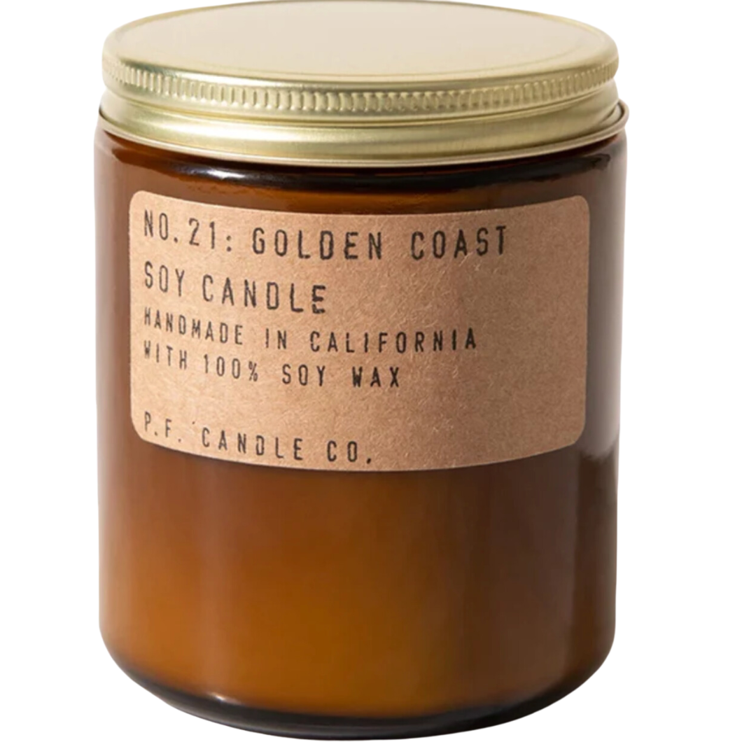 Golden Coast Soy Candle, P.F. Candle Co., $23.99