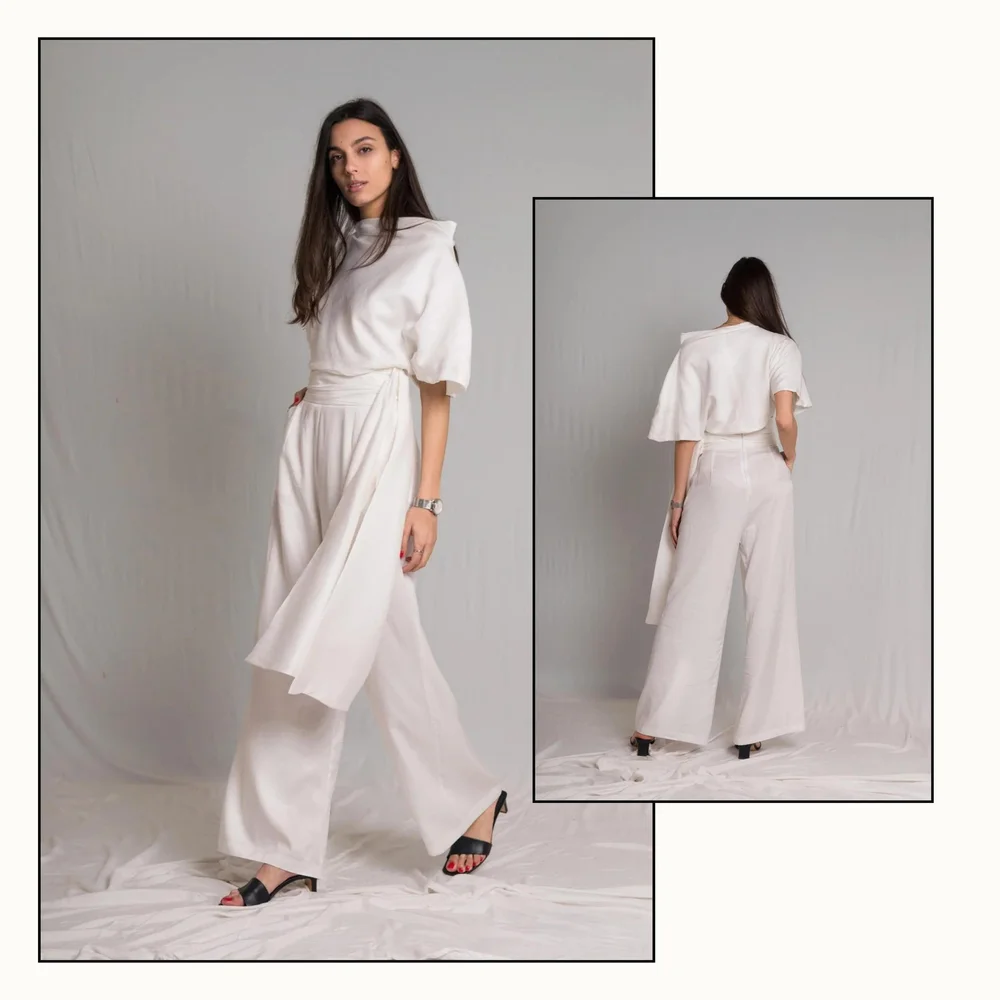 wide leg modest pants main image 0